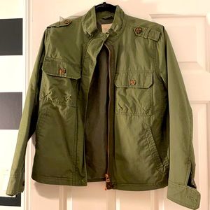 Green cargo jacket